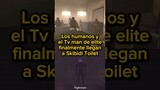 Los humanos llegan a Skibidi Toilet #skibiditoilet #skibidi #cameraman #roblox #viral