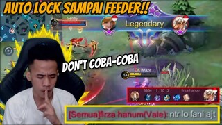 NTAR LO FANNY AJG!! DON'T COBA COBA KAWAN, AUTO LOCK SAMPAI FEEDER MESKI NGELEK!!