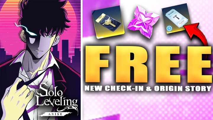 NEW CHECK-IN EVENT with FREE MULTI, 1000 ESSENCE & ARTIFACTS TICKET!!! (Solo Leveling Arise)