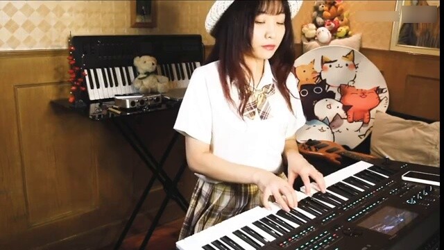 [Band Satu Orang/Bass Piano] Fairy Tail Fairy tail adalah pertama kalinya untuk menghidupkan lagu le