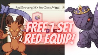 BAPHOMET X OSIRIS FREE EQUIP RED 1 SET !! - RAGNAROK ARENA