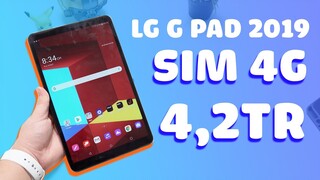 Máy tính bảng 4,2 triệu màn to, có sim 4G: LG G Pad 2019 4G LTE
