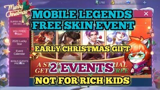 How To Get Mobile Legends Free Skins | Moonton Early Christmas Gift