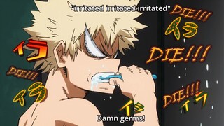 Bakugo being explosively petty | My Hero Academia