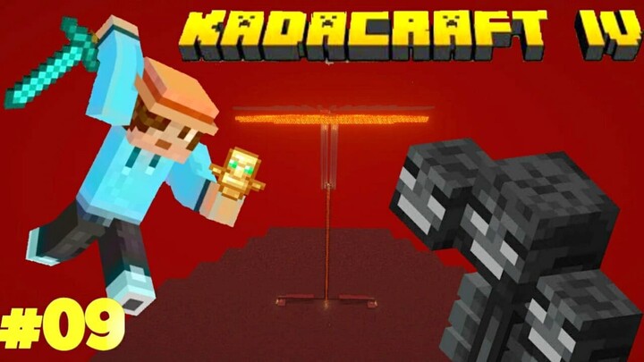 KadaCraft 4 : #09 Xp Farm Vs Wither Boss