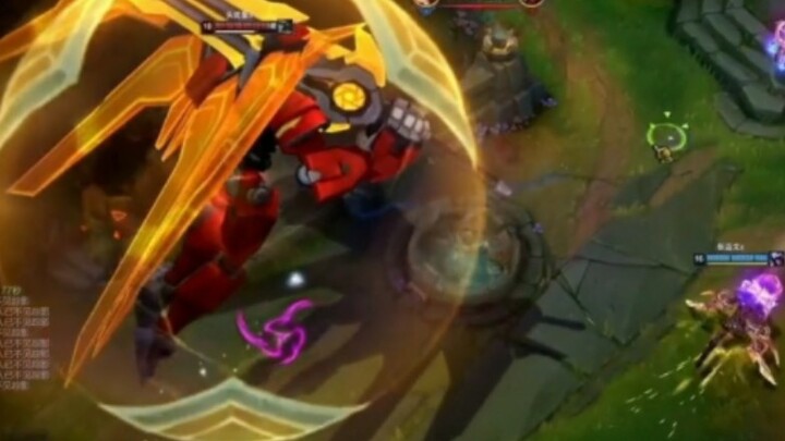 "I will attack in Gundam form!"