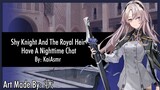 Shy Knight And The Royal Heir Have A Nighttime Chat - (ASMR Roleplay) [F4A]