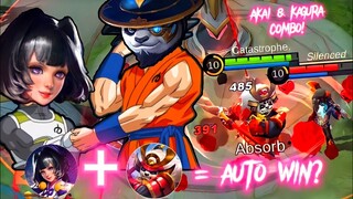 AKAI + KAGURA = AUTOWIN!!! (MUST TRY) | MLBB