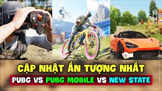 PUBG vs PUBG Mobile vs PUBG New State | ĐÂU LÀ CẬP NHẬT ẤN TƯỢNG NHẤT THÁNG 3 ? Nam Art