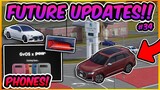 PHONES + NEW CARS + FEATURES!! || Greenville Future Updates #34 || Roblox Greenville