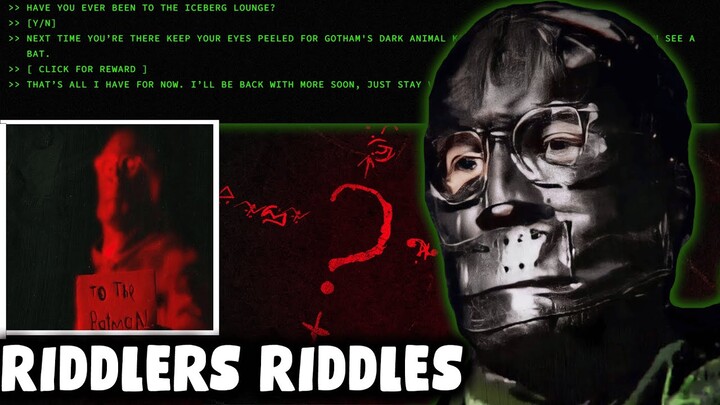 I Try Solving Riddlers Riddles From The Batman 2022 Movie