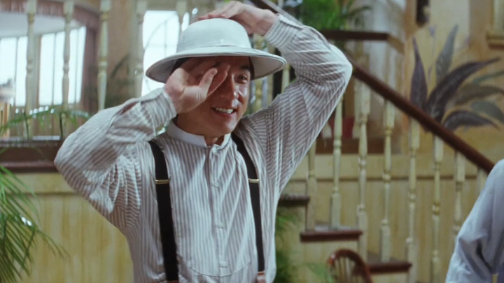 How to turn the hat, Jackie Chan says