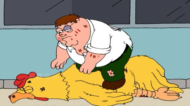Family Guy, I finally know why Pete fought with the big cock. It turns out it was all Pete's fault.