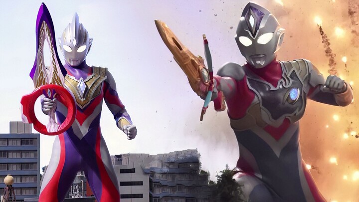 Ultraman Triga and Ultraman Deke have a dream collaboration!