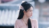 Li Susu's light pink outfit is really beautiful! #长月瑾明#白鹿