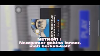 NETNOT! Newgamer gabisa loncat, mati berkali-kali! [Roblox 1st Experience]