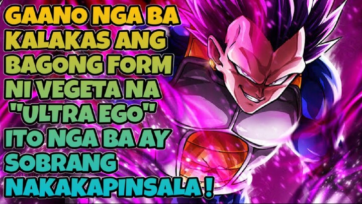 Gaano Kalakas ang New Form ni Vegeta na "ULTRA EGO"😱😱 Dragonball Super Heroes Tagalog Anime Review