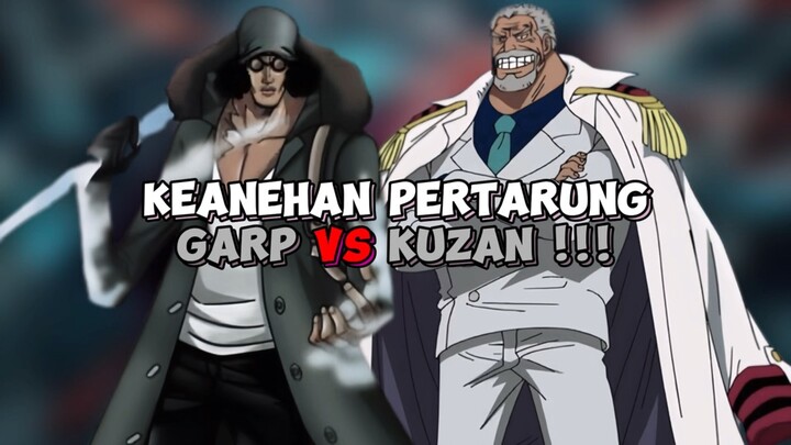 Bukti Keanehan Pertarungan Garp Vs Kuzan !!!