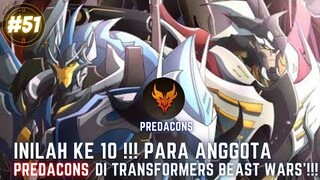 INILAH KE 10 !!! PARA ANGGOTA PREDACONS DI TRANSFORMERS BEAST WAR !!! #51