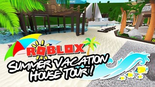 SUMMER Vacation House Tour | Welcome to ROBLOX Bloxburg