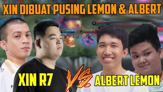 RRQ XIN R7 VS RRQ ALBERT LEMON, Match Paling Spektakuler Dalam Sejarah MLBB Sungguh Sangat Berkelas