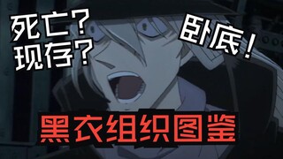 【迷路社长】死亡？现存？卧底！名侦探柯南黑衣组织图鉴