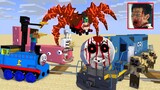 Monster School : TRAIN TO BUSAN VS TRAIN SCHOOL | HELL CHOO CHOO CHARLES - Minecraft Animation
