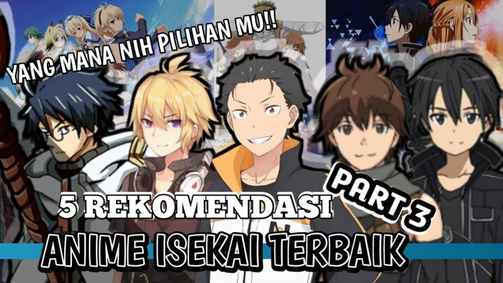 KALAU MASUK ISEKAI KALIAN MAU NGAPAIN?? - 5 Rekomendasi Anime Isekai Terbaik Part 3 - RekoNime