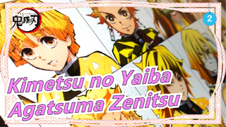 [Kimetsu no Yaiba] 12 Agatsuma Zenitsu?? Gambar Karakter di  Kimetsu no Yaiba dengan gaya Zenitsu_2