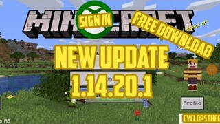 Minecraft:Pocket Edition |VER 1.14.20.1| APK WITH XBOX SIGN IN |