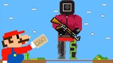 Mario vs the Giant Squid Game Maze #2 | GM Animation