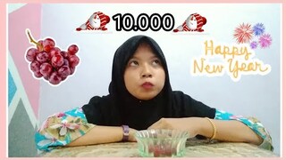 HAPPY NEW YEARS || Makan 12 Anggur di New Years?