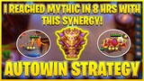 I REACHED MYTHIC IN 8RS WITH THIS SYNERGY! MAGIC CHESS - Mobile Legends Bang Bang