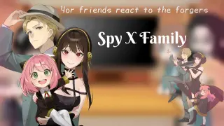 âœ¨Yor friends react to Forger's familyâœ¨ Spy x family react (gacha club) Eng - Pt br ðŸ‡§ðŸ‡·ðŸ‡±ðŸ‡·