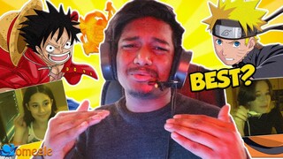 Naruto vs One Piece On Omegle (BBF Anime Omegle Ep 3) - BBF Live