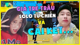 [Garena Free Fire] Giả Trẻ Trâu Solo Tử Chiến Bị Chê Ngang Ngược|Thành Mốc