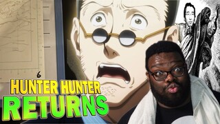 HUNTER X HUNTER RETURNS! TOGASHI IS BACK!