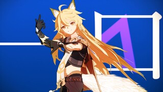 The brother who grew a fox tail is the strongest five-star!! [4K/Crazy Fox Sora/PV/Genshin Impact]