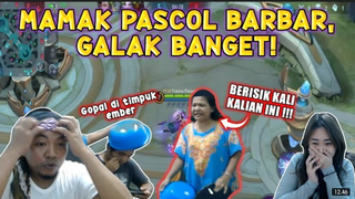 EMAAK !! PASCOL MARAH , GARA GARA PASCOL BRISIK TERUS !!