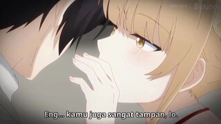 Di bilang tampan sama ayang🥰🥰🥰,gw senyum² sendiri liat ni anime wkwkwkw