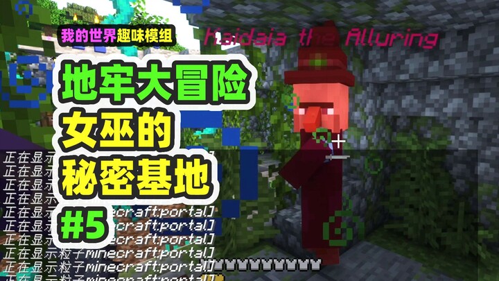 我的世界：地牢大冒险5，勇闯女巫的秘密基地！