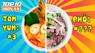 Top 10 Món Ăn Ngon NỔI TIẾNG NHẤT Ở Châu Á - Dân Chơi Nghe Phát Biết Ngay ► Top 10 Thú Vị