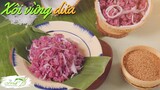 Cách nấu Xôi vừng dừa lên màu tím cực đẹp, dẻo thơm -Vietnamese glutinous rice | Bếp Cô Minh Tập 246