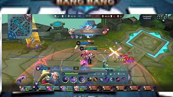 Melisa maniac bikin haru baru pertama kali maniac main game mobilelegend