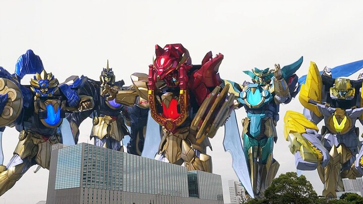 No.1 Sentai Gojuger Episode 10-04 Lima Dewa Binatang muncul secara bersamaan! Bunuh dewa binatang ya