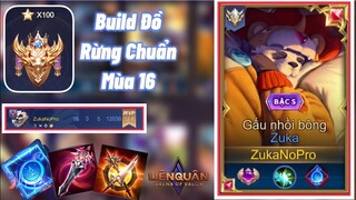 TOP 1 Zuka Hướng Dẫn Build Đồ Đi Rừng Chuẩn 16 Cho Zuka Càn Quét Rank Cao Thủ 100 Sao