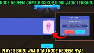 KODE REDEEM GAME BIOSKOP SIMULATOR TERBARU || REDEEM CODE GAME BIOSKOP SIMULATOR