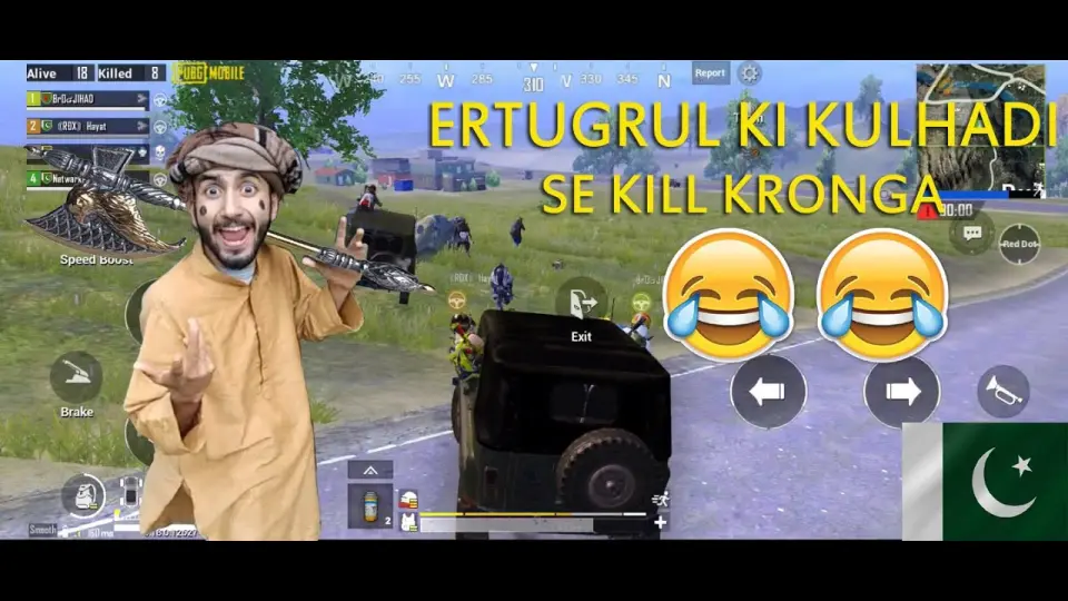 PUBG MOBILE] Pubg Rush Game Play | Fun with Ertugrul Kulhadi | Funny Pashto  Gaming - Bilibili