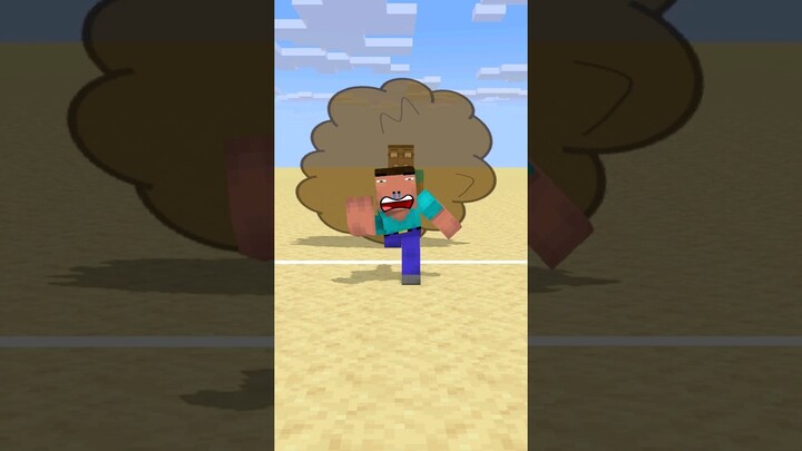 HELP Herobrine Become The Fastest Runner #mashle #shorts #trending #anime