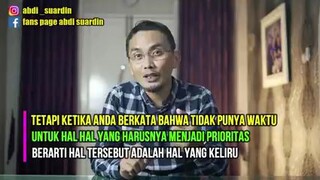 Motivasi terbaik Abdi Suardin